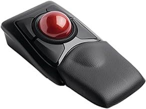 Kensington Expert Mouse - Wireless Ergonomic TrackBall Mouse for PC, Mac and Windows with Ambidextrous Design, Optical Tracking, Scroll Ring & 55 mm Ball – Red (K72359WW)