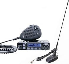 PNI Radio CB Escort HP 7120 ASQ, RF Gain, 4W, 12V and CB Extra 48 antenna with magnet included, 45cm, SWR 1.0, AM/FM works only in EU band