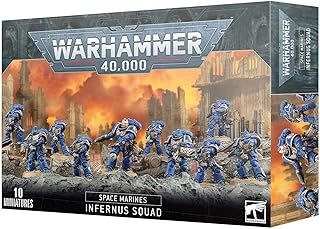 Games Workshop - Warhammer 40,000 - Space Marines: Infernus Squad, Black