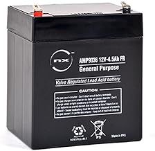 NX, 12V Battery, 12 Volt 4.5ah battery, 12V 4.5Ah Lead Acid Rechargeable Battery For General purpose, Scooter, Quad Bikes, Childrens Kids Toy Car Ride on Battery, Ride on Motorcyle battery