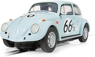 Scalextric C4498 Volkswagen Beetle - Blue 66 Slot - Cars