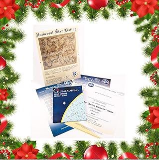 Name a Star Gift Set - Star Naming Gift for Birthdays, Christmas, Valentines