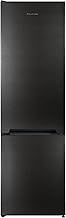 Russell Hobbs Fridge Freezer Freestanding Frost Free with Reversible Door, Adjustable Thermostat & Feet, 70/30 279L, 180cm High, LED Light, 2 Year Guarantee Black RH180FFFF551E1B
