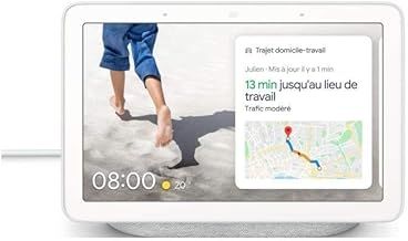 GOOGLE Home Nest Hub Gris clair