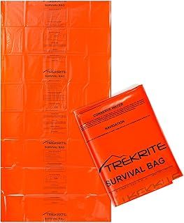 Emergency Survival Bivi/Bivvy Bag – Waterproof High Visibility Orange Re-usable Equipment