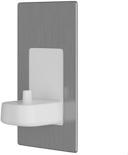 ProofVision in Wall Electric Toothbrush Charger Polished Steel Finish. In-Wall Electric Toothbrush Charger, no more messy wires. Bathroom goals. Compatible with Oral B & Braun electric toothbrushes.