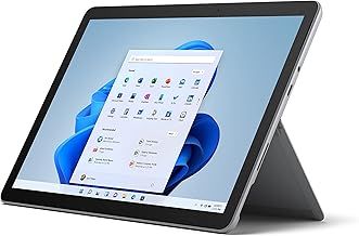 2020 Microsoft Surface Go 2 with Intel Core m3-8100Y (10.5-inch, 8GB RAM, 128GB SSD) Platinum (Renewed)