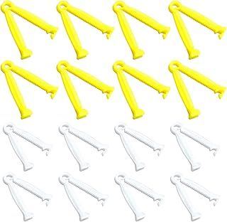 MABAHON 16 Pcs whelping kit whelping kits for puppies puppy whelping kit disposable Umbilical Cord Clip puppy umbilical cord clamps for Small Animal Kitten Puppies Lamb Piglet Delivery