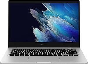 Samsung Galaxy Book Go 14 Inch with Windows 11 Home LTE Laptop 4GB RAM 128GB Storage Mystic Silver (UK Version) (Renewed)