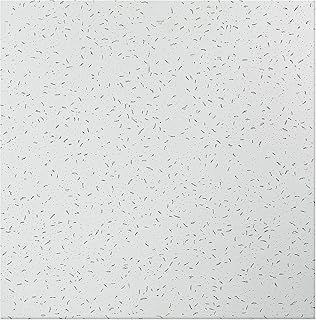 10 Pack of Fine Fissured Suspended Ceiling Tiles Acoustic Tiles 595mm x 595mm Fit in 600mm x 600mm Grid (Fine Fissured)