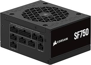 CORSAIR SF750 (2024) Fully Modular SFX Low Noise 80 Plus Platinum Power Supply – ATX 3.1 Compliant – PCIe 5.1 Ready – Small Form Factor – SFX-to-ATX Bracket Included – Black