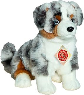Teddy Hermann 91933 Dog Australian Shepherd 11,8"/30 cm, Soft Toy, Plush Toy