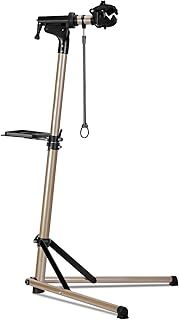 Urban Deco Bike Repair Stand Premium Aluminum Bike Stand for Maintenance, 110lbs Capacity, Height-Adjustable, 360° Rotatable Clamp, Tool Tray Included