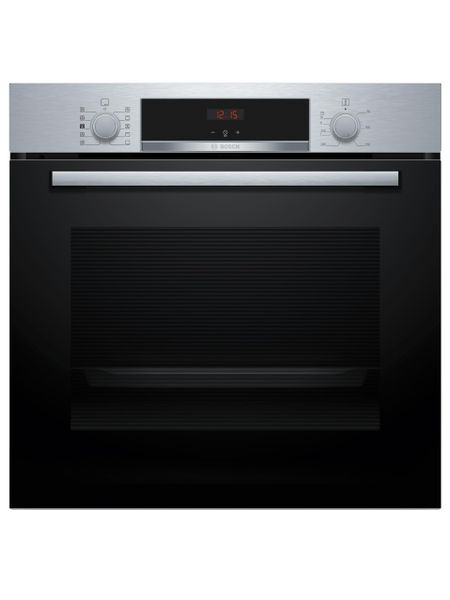 Bosch Series 4 HQA534BS3B Built-in Single Oven, A+ Rated, Brushed Steel
