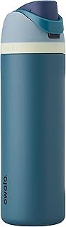 Owala FreeSip Insulated Stainless Steel Water Bottle with Straw for Sports and Travel, Leak Proof, BPA-Free, 700ml, Denim