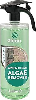 Green Clean Patio Cleaner | 1L Covers 10m² | Ready to Use Spray | Algae Remover for Moss, Mould, Lichen & Algae | Spray and Leave | Paths, Fences, Roof Tiles, Decking, Brick & Concrete Surfaces