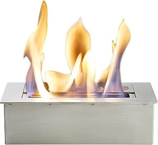 Small Bio Ethanol Burner in Stainless Steel, 1.5 Litre Capacity