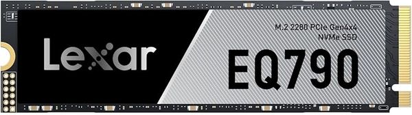 Lexar EQ790 4TB SSD, M.2 2280 PCIe Gen4x4 NVMe 1.4 Internal SSD, Up to 7000MB/s Read, High-Performance Storage Internal Solid State Drive for AI Rendering, 4K Video Editing, PC & PS5 Gaming