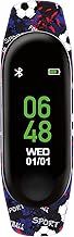 Tikkers Series 1 Printed Black Football Silicone Strap Activity tracker with colour touch screen and up to 7 day battery life TKS01-0006