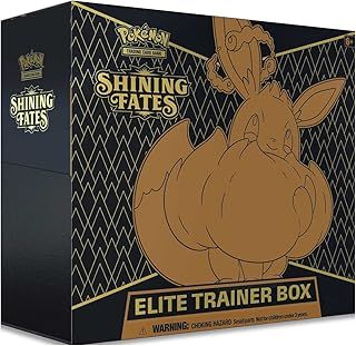Pokémon TCG: Sword & Shield – Shining Fates Elite Trainer Box (10 Boosters & Premium Accessories)