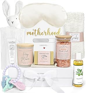 New Mum to Be Gifts Hamper, Baby Shower Gifts for Mum and New Born Baby Essentials, New Mum Gifts for Women After Birth, New Mum Pamper Kit, Maternity Gifts for Mummy To Be
