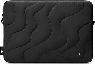 tomtoc 360 Protective Puffy Laptop Sleeve for 16-inch MacBook Pro M4/M3/M2/M1 Pro/Max A3403 A3186 A2991 A2780 A2485 2024-2019, Quilted Design Soft Cute Puffer Bag Laptop Case for Dell XPS 16 Laptop