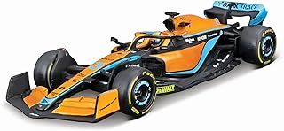 Bburago Formula 1 MCLAREN F1 MCL 36 (2022) WITH HELMET NORRIS 1:43 Scale Die-Cast Collectible Race Car