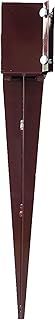 Fence Post Spike Support Holders Drive Down 600mm 4" / 100mm Like Metpost Holder x 5