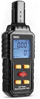 EMF Meter, 3 in 1 EMF Reader, Digital Electromagnetic Field Radiation Detector with Automatic Alarm Real-Time Measure, Ghost Hunting Equipment Kit for Home Office Outdoor