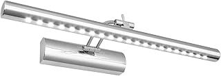 Long Life Lamp Company 5w LED Mirror Light Cool White 6500k Wall Mount Picture Light Chrome Adjustable ML11