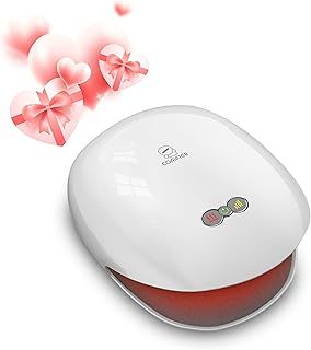 Comfier Wireless Hand Massager with Heat -3 Levels Compression & Heating,Rechargeable Hand Massager Machine,Carpal Tunnel,Ideal Gifts for Women,Men