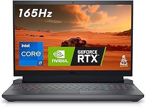 Dell G15 5530 15.6" FHD 165Hz Gaming Laptop, Intel Core i7-13650HX, NVIDIA GeForce RTX 4060-8GB, 16GB RAM DDR5, 1TB SSD, Windows 11 Home, English-UK-Irish Qwerty Backlit Keyboard, Dark Shadow Grey