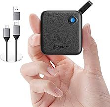ORICO Portable External Hard Drive 512GB, Up to 460MB/s,USB 3.0 and Type-C Portable External Expansion Storage, for Phone, PC, Mac, Desktop, Laptop Office Devices - B5PLUS