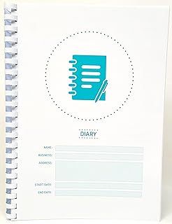 Safer Food Better Business 2025 13 Month Diary & 13 Month Fridge Temperature Records all in 1 handy book. Designed to be filled in daily & 4 weekly