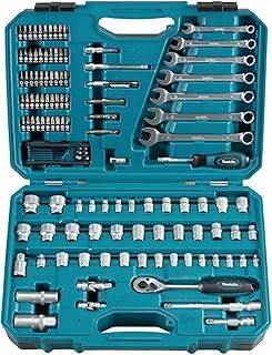 Makita E-06616 120 Piece Maintenance Set Blue/Black