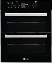 Indesit Aria Electric Built Under Double Oven - Black