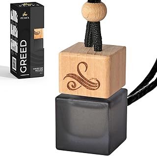 Creed Car Air Freshener for Men | Aventos Perfume Inspired Car Fragrances | Strong Car Freshener with Car Odour Eliminator Technology | Creed Air Freshener Car | GREED Car Scent by Perfa