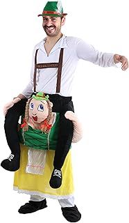Adults Bavarian Woman Costume - Oktoberfest Pick Me Up - Ride On Bavarian Fancy Dress Costume