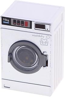 TOYANDONA Dollhouse Miniature Washing Machine Furniture Appliance Model Laundry Machine Dollhouse Washer Decoration Accessories