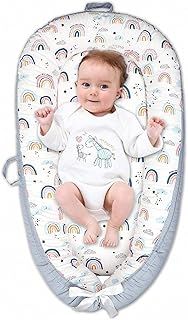 Lounger Baby Nest for Co Sleeping Baby Bassinet Soft Breathable Newborn Lounger Perfect for Newborn Gift Co-Sleeping and Traveling Soft Cotton from 0-18 Months