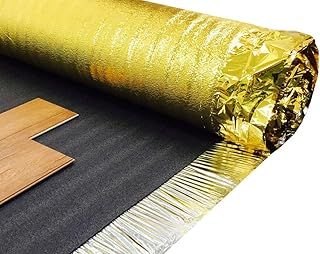 30m² Deal - Royale Sonic Gold 5mm Comfort Underlay for Laminate or Wood Flooring - 2 Roll - 30m²