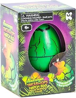 NURCHUMS Keycraft Dinosaur Egg | Triceratops Dinosaur Toy | 11 cm