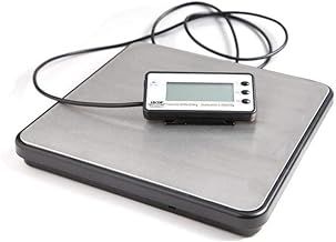 ABCON PROSHIP ECO1 Large Digital 200kg x 50g Increments 440lb Heavy Duty Stainless Steel Platform Postal Postage Parcel Shipping Weighing Warehouse Scales with Extendable Display Cable