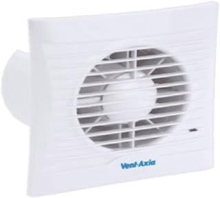 Vent Axia Silhouette 100T Bathroom / Toilet Extractor Fan with Timer. Model Number: 454056B