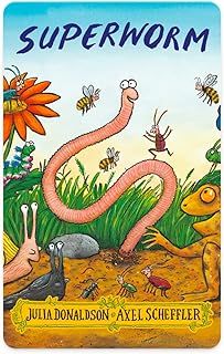 YOTO Superworm by Julia Donaldson – Kids Audio Card for Use with Player & Mini All-in-1 Audio Device, Educational Screen-Free Listening with Fun Stories for Playtime, Bedtime & Travel, Ages 2+