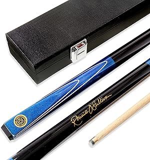 BCE Ronnie O`Sullivan MERLIN 2pc Ash Pool Snooker Cue & HARD CASE - 9.5mm Tip