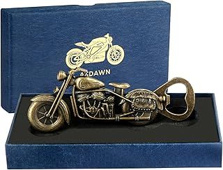 Novelty Motorcycle Bottle Opener - Unique Beer Gift for Men, Father's Day, Birthday, Valentine's - for Him, Dad, Husband, Boyfriend, Couple