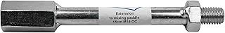 Professional Mixing Paddle Extension - M14 Thread - Galvanised Steel, Mixer, Whisk, Stirrer - Extension Bar - 150mm - DIY - TLTY-1083
