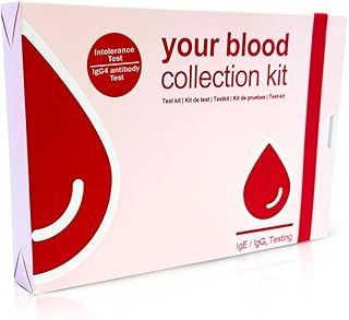 HSO Food Intolerance Test Kit | Tests for 63 Different Intolerances of Food, Dairy, Cereal Crops, Fruits, and Vegetables