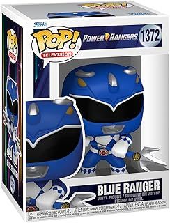Funko Pop! TV: Mighty Morphin Power Rangers 30th - Blue Ranger - Power Rangers TV - Collectable Vinyl Figure - Gift Idea - Official Merchandise - Toys for Kids & Adults - TV Fans